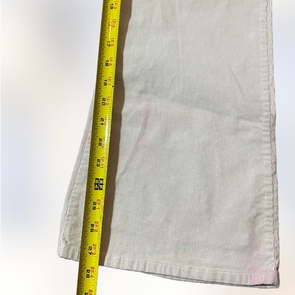 Y2K vtg guess flared super soft curduroy style pants womens m/L - Picture 7 of 12